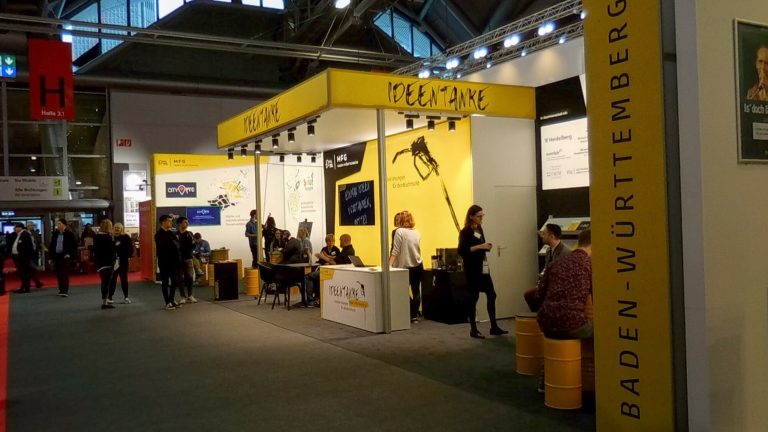 Die Ideentanke Baden-Württemberg auf der Frankfurter Buchmesse 2019