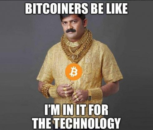 Bitcoiner: I'm in for the technology