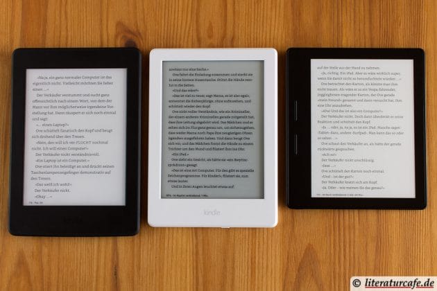 Die drei von der E-Book-Tankstelle
