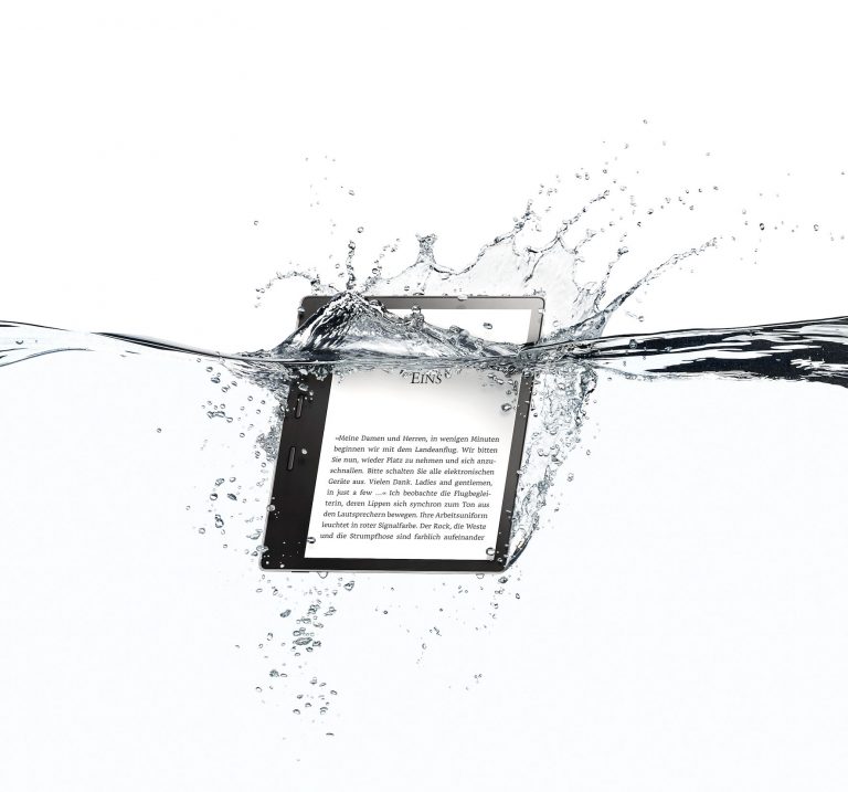 Kindle Oasis 2 von Amazon: Wasserfest, günstiger – aber hüllenlos