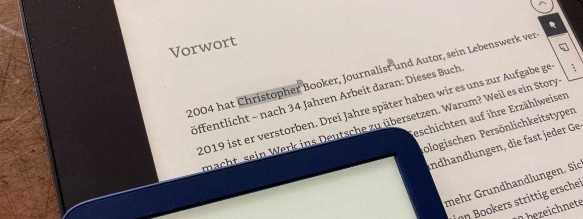 Leider werden die handschriftliche Notizen des Scribe nicht auf die anderen Geräte synchronisiert, nur die getippten. (Foto: literaturcafe.de)