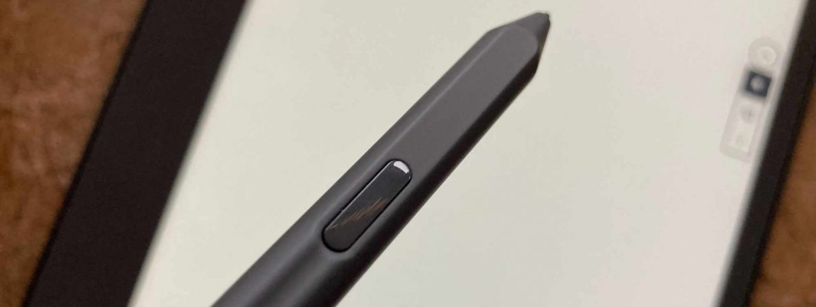 Der Premium-Stift mit belegbarer Umschalttaste (Foto: literaturcafe.de)