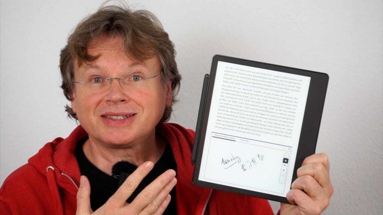 Kindle Scribe im Test: Lesen und Schreiben (nicht mehr) mangelhaft