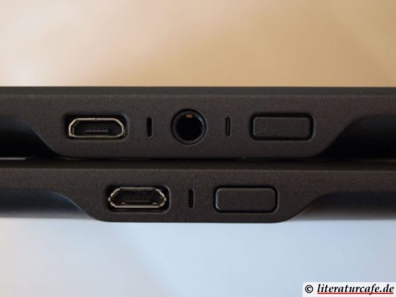 Die Geräte von unten