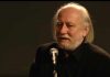 László Krasznahork im Jahre 2013 bei einer Veranstaltung des PEN America (Quelle: YouTube)