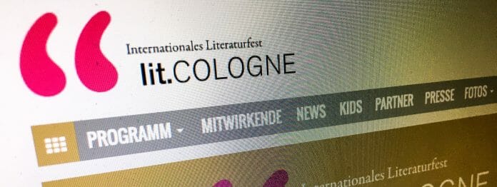 Corona-Virus: Literaturfest lit.Cologne 2020 in letzter Minute abgesagt