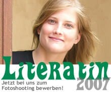 Jetzt bewerben: Das literaturcafe.de sucht die Literatin 2007