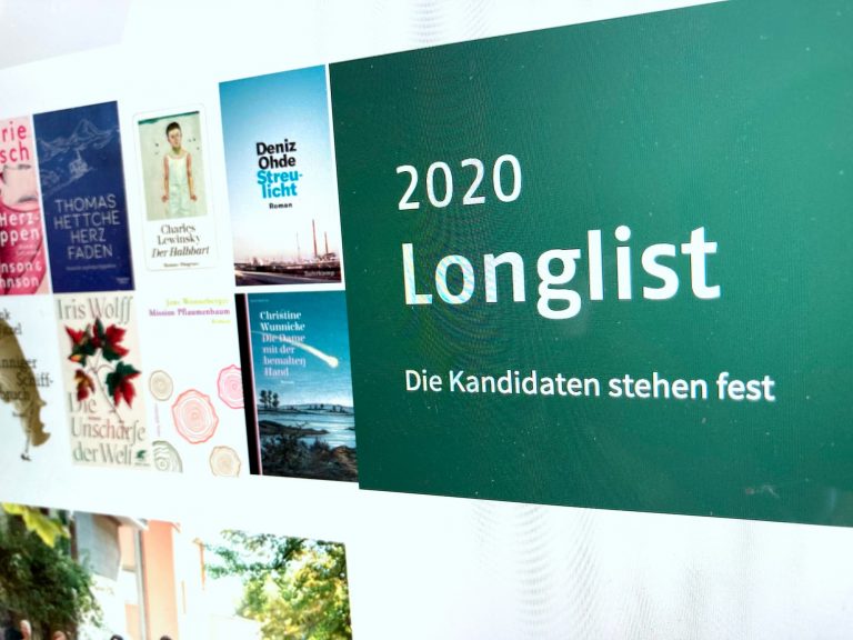 Longlist Deutscher Buchpreis 2020: Für jede etwas