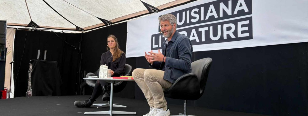 Charlotte Gneuß und Marc-Christoph Wagner auf der Bühne