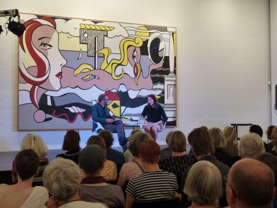 Literaturtalk unter Kunst