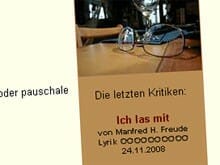 Maltes Meinung: Ein wunderbares Gedicht