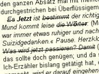 Meine Lieblingsregel: »Streichen, Streichen, Streichen!«