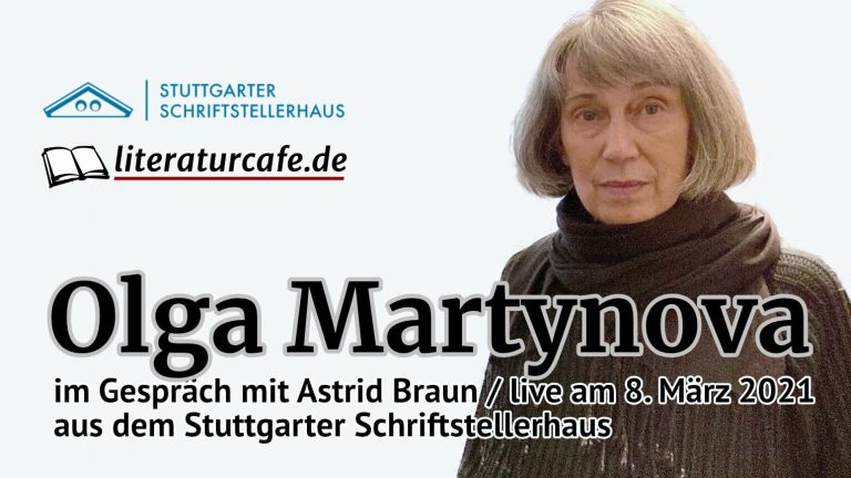 Olga Martynova im Gespräch – Aus dem Stuttgarter Schriftstellerhaus