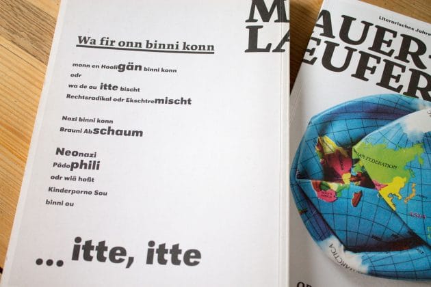 Mauerläufer - teilweise auch in Mundart