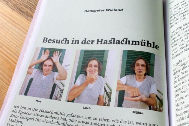 Mauerläufer - Gebärdensprache