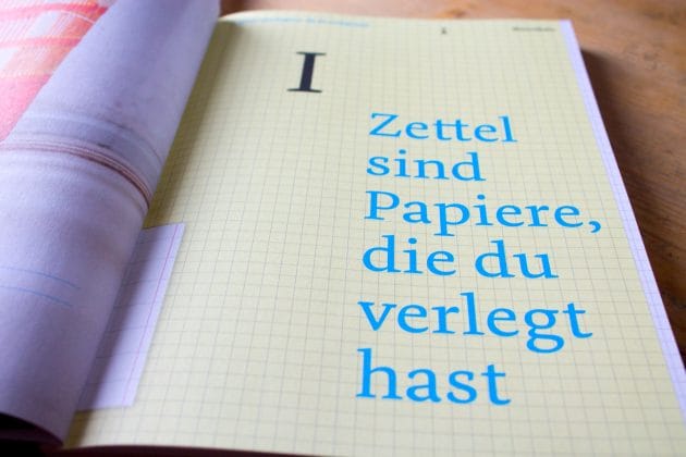 Mauerläufer - Zettel