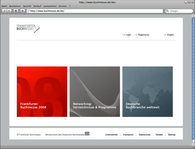 Startseite www.buchmesse.de