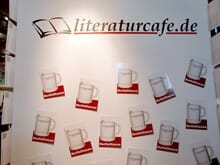 Frankfurter Buchmesse: Messestand des literaturcafe.de