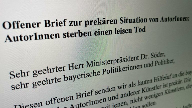 Fehlende Corona-Hilfen: AutorInnen sterben einen leisen Tod – Offener Brief bayerischer AutorInnen