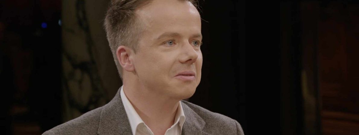 Cornelius Pollmer im Literarischen Quartett (Screenshot ZDF)