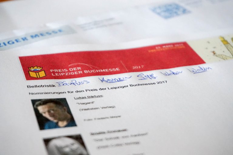 Preis der Leipziger Buchmesse 2017: Der erste Blick auf die Shortlist (1/2)