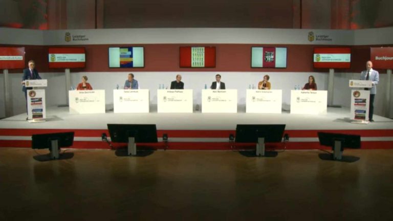 Wie die Verkündung der Impfreihenfolge: Preis der Leipziger Buchmesse vergeben