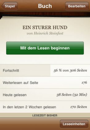 ReadMore: Buchansicht I