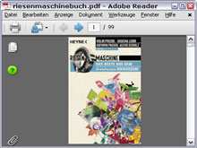 Riesenmaschine-Buch im Buchhandel – und kostenlos zum Download