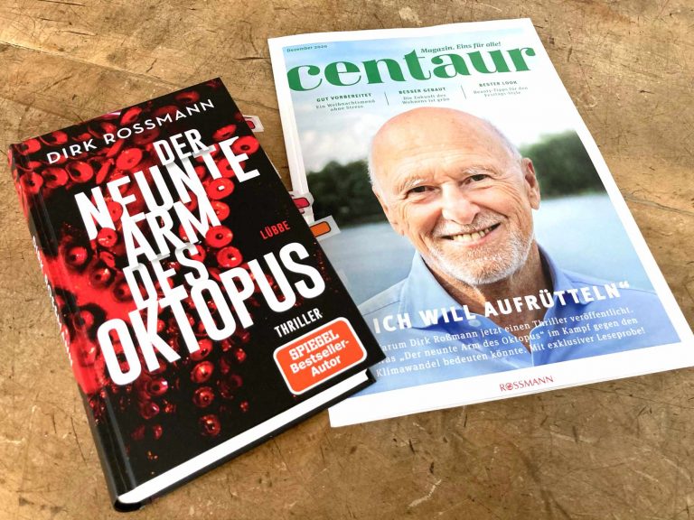 Pamphlet und Thriller: »Der neunte Arm des Oktopus« von Dirk Roßmann
