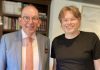 Denis Scheck und Wolfgang Tischer beim Literaricum Lech 2023