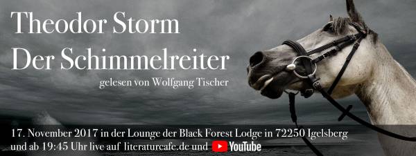Theodor Storm: Der Schimmelreiter - gelesen von Wolfgang Tischer live auf YouTube