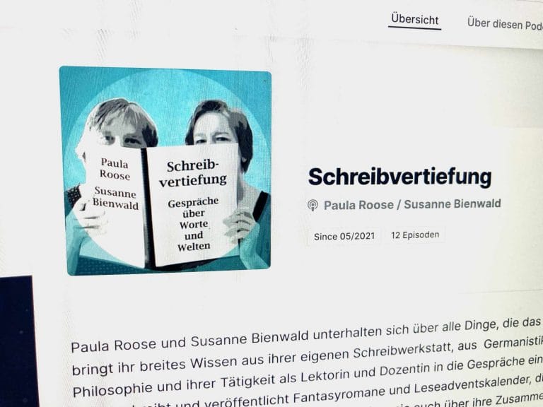 Podcast-Tipp: Schreibvertiefung – Gespräche über Worte und Welten