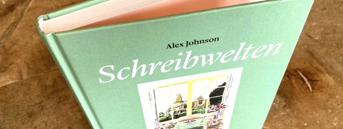 Alex Johnson: Schreibwelten, erschienen im Verlag wbg Theiss