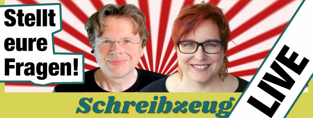 Schreibzeug-Podcast live!