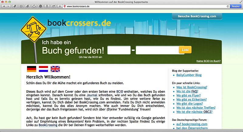 www.bookcrossers.de