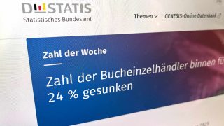 Neue Statistik: Zahl der Buchhandlungen nimmt weiter ab