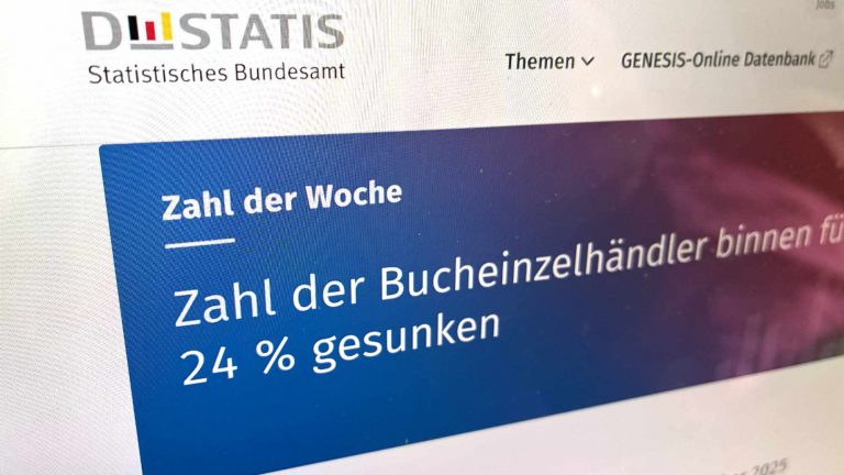 Neue Statistik: Zahl der Buchhandlungen nimmt weiter ab