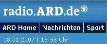 ARD Hörspielwebsite