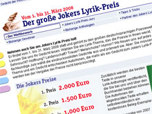 jokers Lyrikpreis 2008