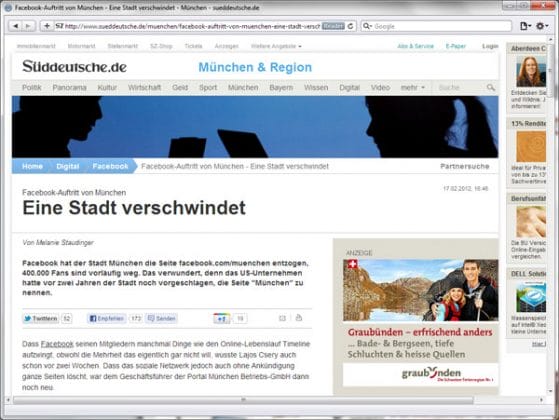 München ist weg