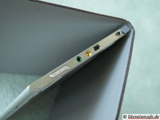 SONY-PRS-505-Reader: Unterseite