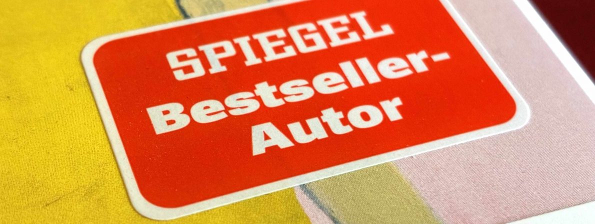 Klebrige Frage: SPIEGEL-Bestseller? Oder SPIEGEL-Bestseller-Autor?