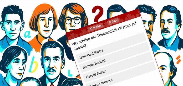 Das tägliche Literaturquiz im literaturcafe.de