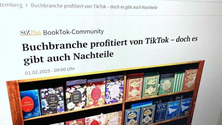 TikTok und New Adult: Was die Stuttgarter Zeitung berichtet