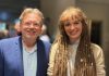 Laudator Wolfgang Tischer mit Jaqueline Isabell Grosser, Gewinnerin des 6. Gerlinger Lyrikpreises