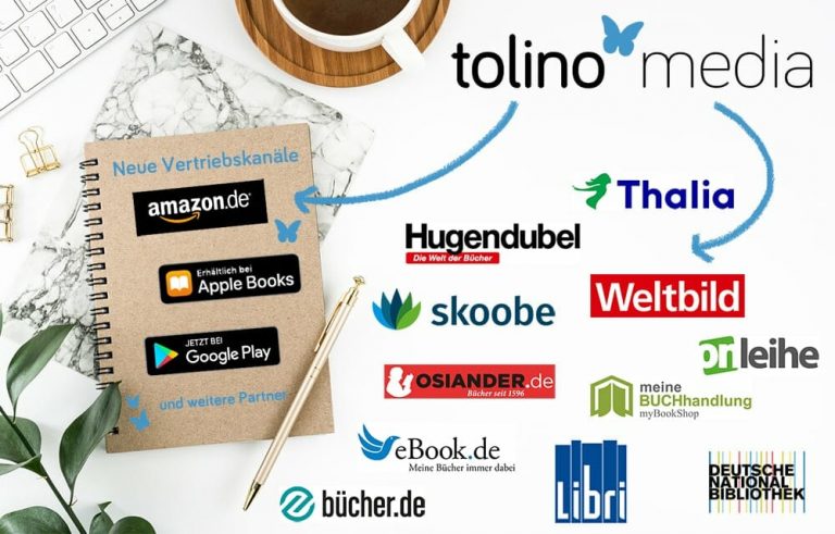 Self-Publishing: Tolino beliefert Amazon-Konkurrenz