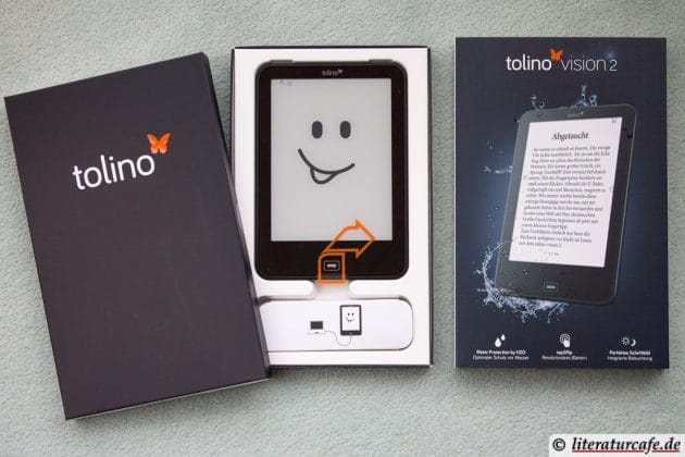 Tolino Vision 2 ausgepackt
