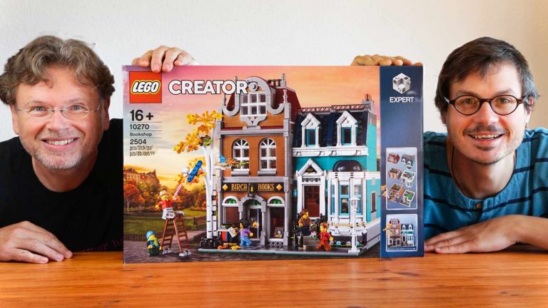 Literatur und Lego: Wir bauen eine Buchhandlung