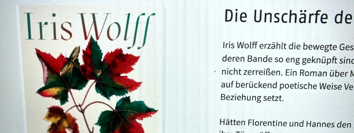 Iris Wolff: Die Unschärfe der Welt