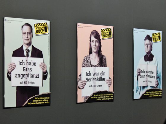 Vorsicht Buch! - Plakate